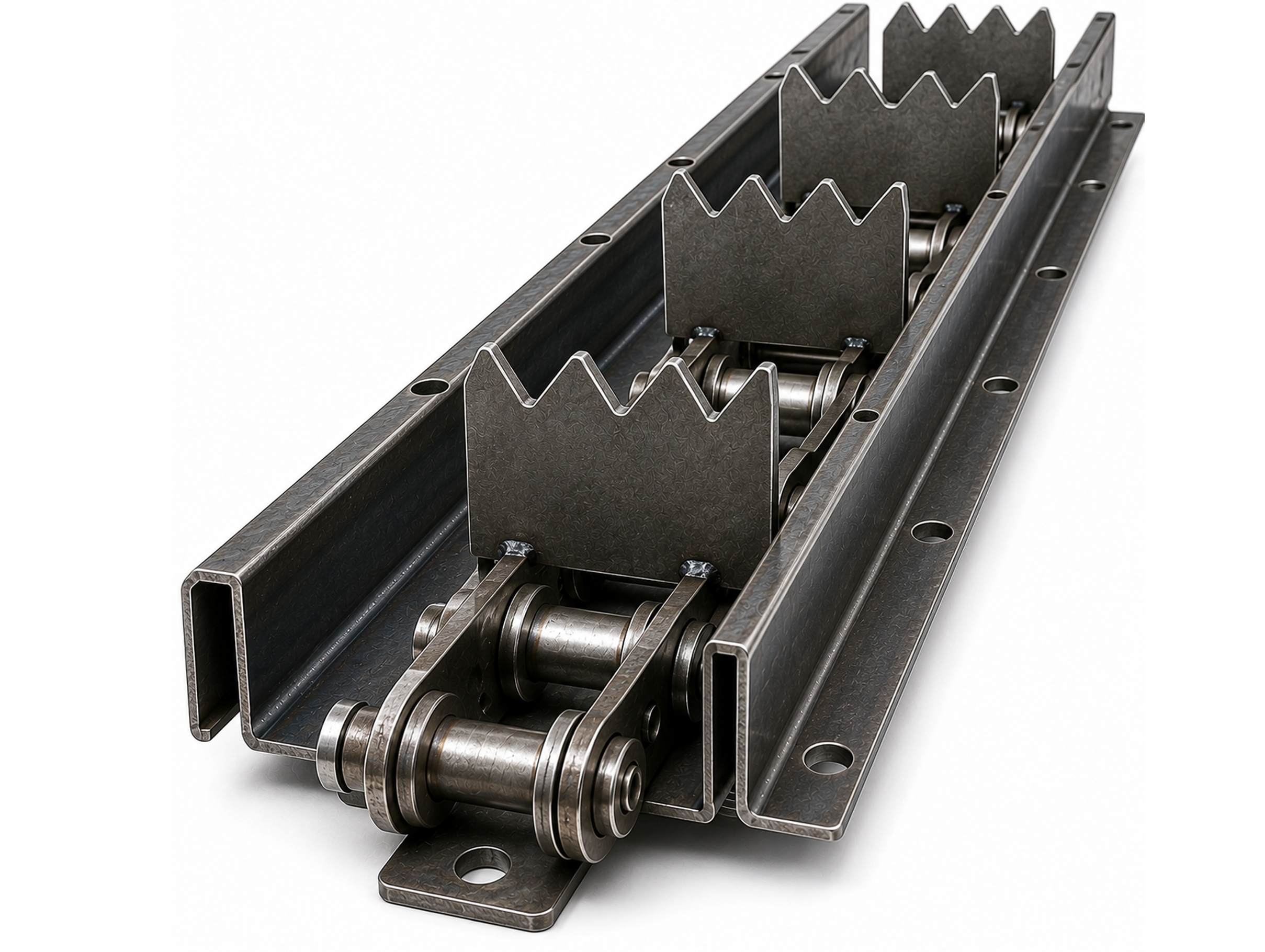 Feeder Channel Large Teeth for Chain / Thaali